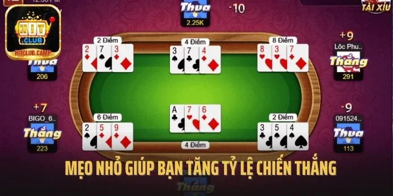 Mẹo nhỏ giúp bạn tăng tỷ lệ chiến thắng